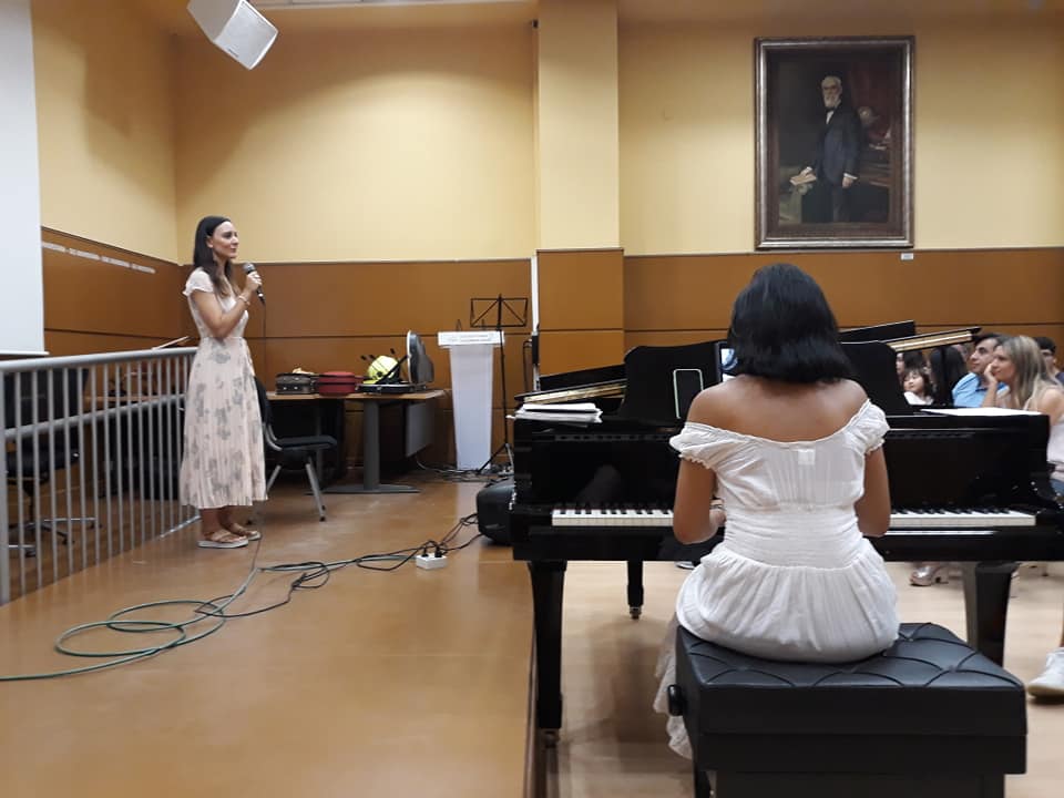 Audición musical en Alicante de nuestra alumna Maria José